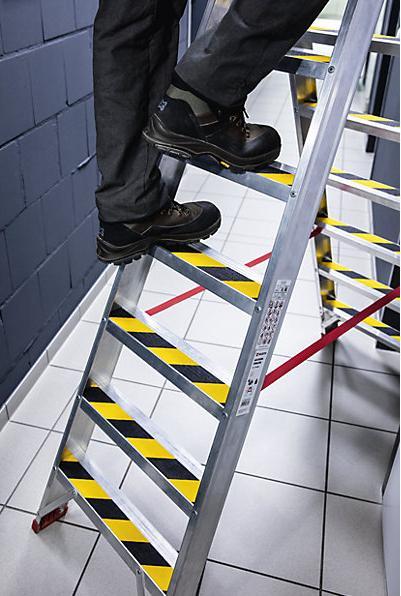 Actual product image Durable Anti-slip tape DURALINE GRIP+ wide /yellow (50 mm)