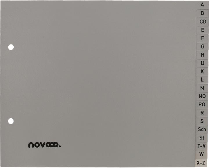 Image du produit Novooo Répertoire PP gris 1/2 hauteur
