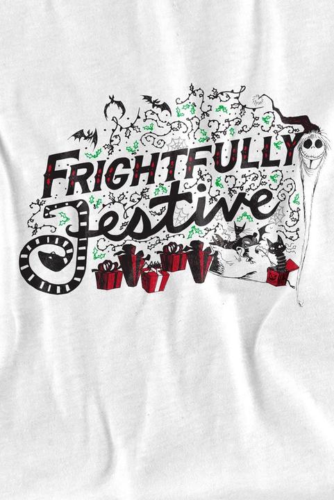 Immagine prodotto The Nightmare Before Christmas Frightfully Festive Holiday Maglietta Bambini (128)