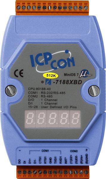 Produktbild Moxa ICP CON I-7000 SERIE, MED DISP