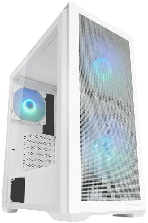 LC-Power Geh?use Micro-ATX 717W white USB3.2/Audio,o.Netzteil (mATX, Mini-ITX, ATX)