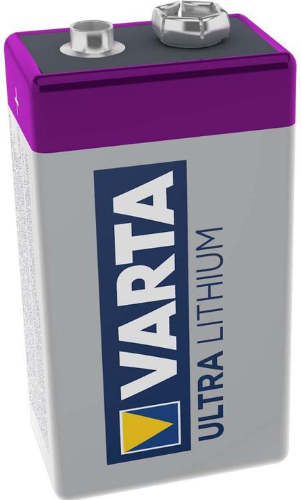 Image du produit Varta ULTRA Lithium (1 pcs, 9V Block, 1200 mAh)