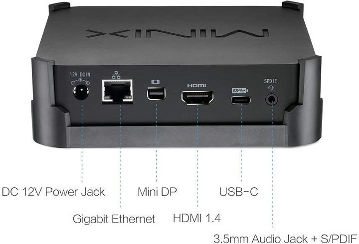Produktbild Minix Neo (Intel Pentium Silver J5005, 4 GB, 64 GB, UHD Graphics 605)