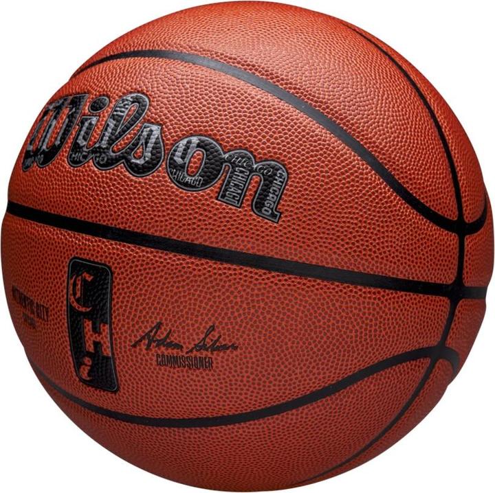 Actual product image Wilson Basketball Chicago Bulls NBA Authentic City (7)
