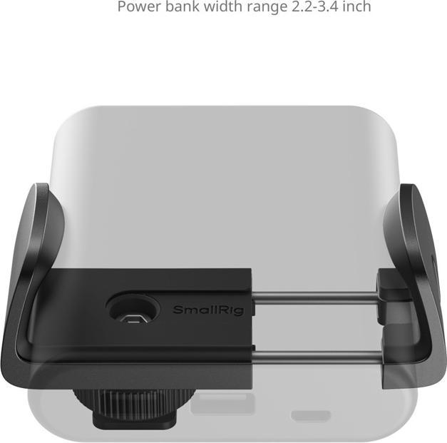 Produktbild SmallRig Power Bank Clamp with Cold Shoe Mount 4600 (Diverses Video Zubehör)