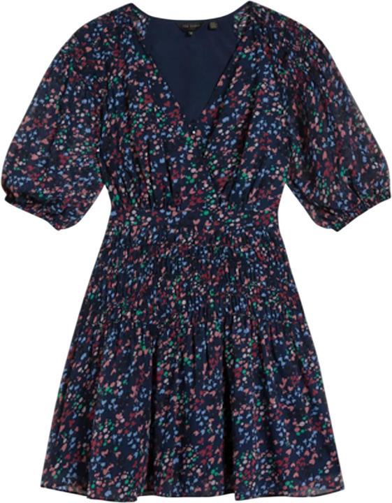 Ted Baker Casadee Wickelkleid Kittel Panel