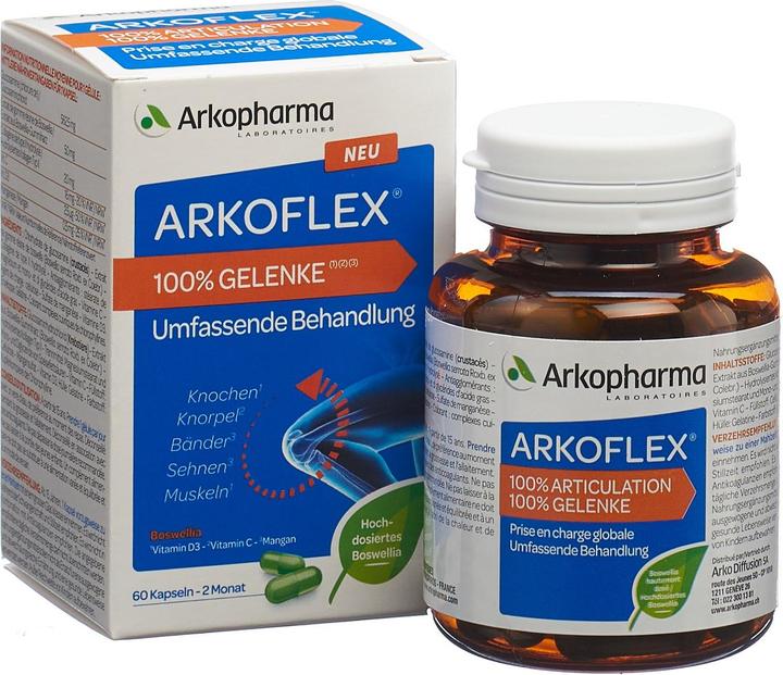 Produktbild Arkopharma 100% Gelenke Kaps (60 Stück, Kapseln, 87 g)