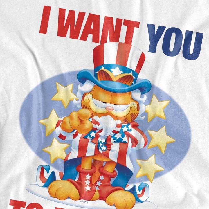 Immagine prodotto Garfield I Want You Maglietta Uomo (4XL)