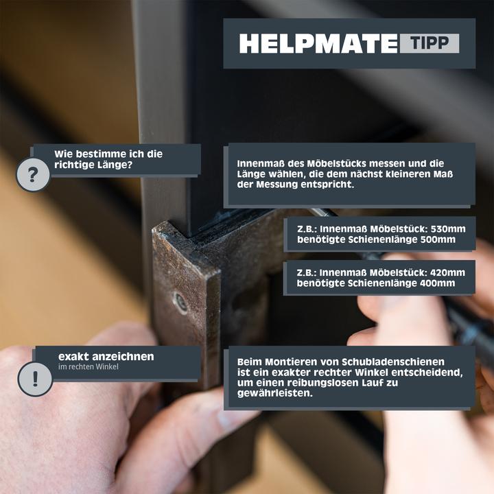 Actual product image Helpmate Kugelvollauszug