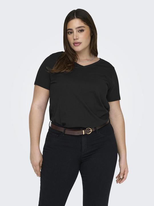 Immagine prodotto Only T-shirt con scollo a V dalla vestibilità regolare (XL)