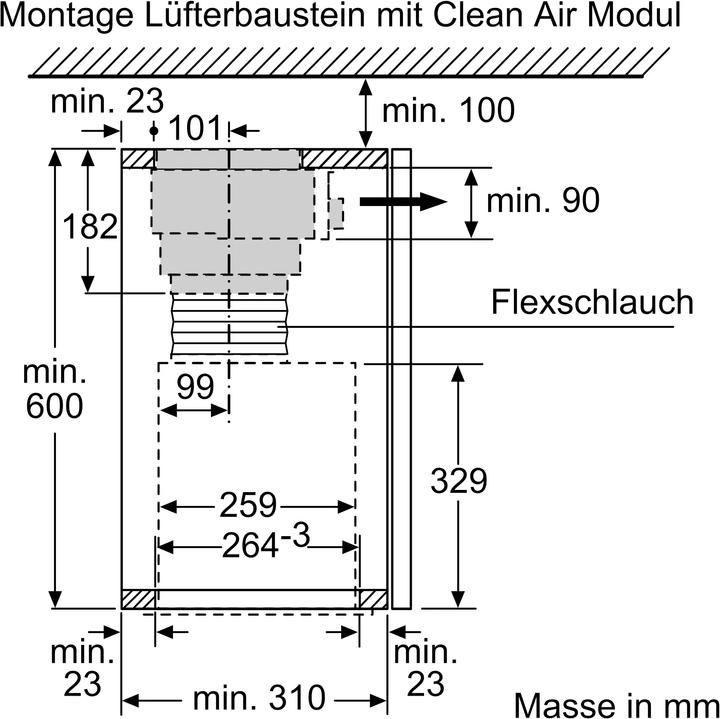 Image du produit Bosch Hausgeräte DWZ1IX1C6
