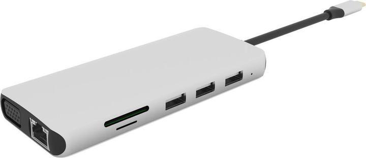 Immagine prodotto eSTUFF Dock mobile USB-C 12-in-1 (USB-C, 12 Porti)