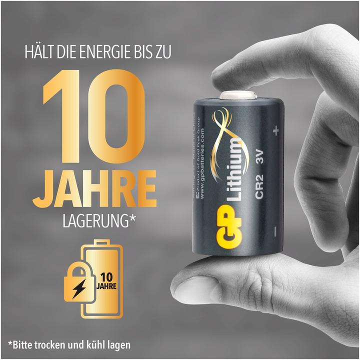Productafbeelding GP Batteries Batterijen (1 Pcs., CR2, 750 mAh)