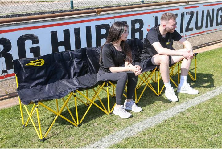 Actual product image Power Shot Powershot® Folding bench seat, 256 cm