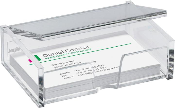 Sigel Visitenkarten-Box (58 x 90 mm)