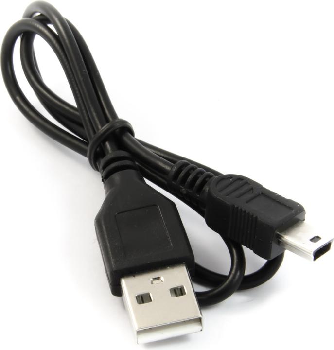 Produktbild Purecrea Mini USB Kabel schwarz 0.5m (0.50 m)