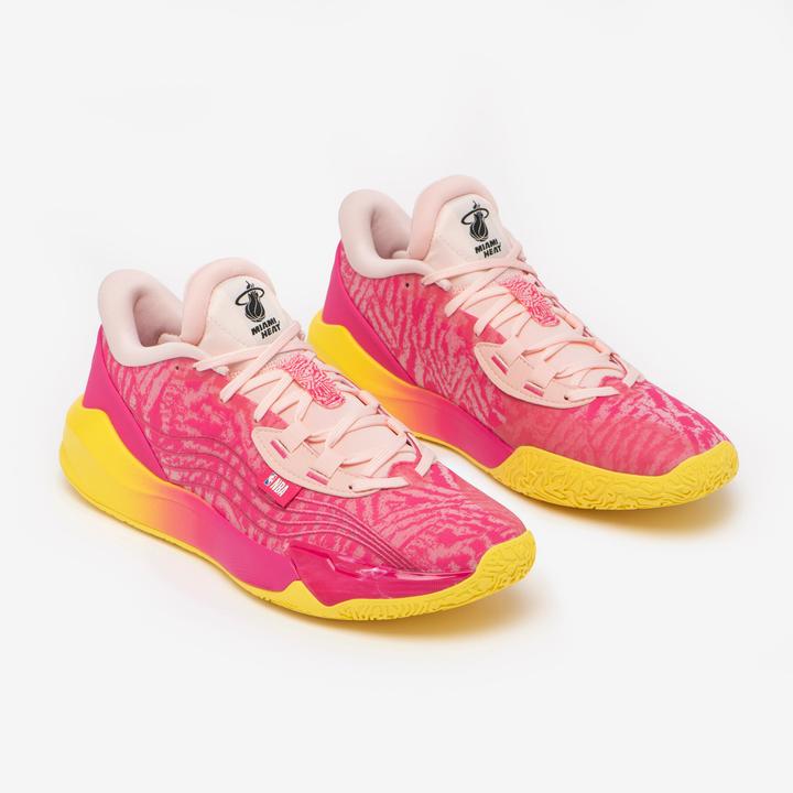 Image du produit Tarmak Chaussures de basketball NBA Heat homme/femme - FAST 900 LOW-1 Rose (47)