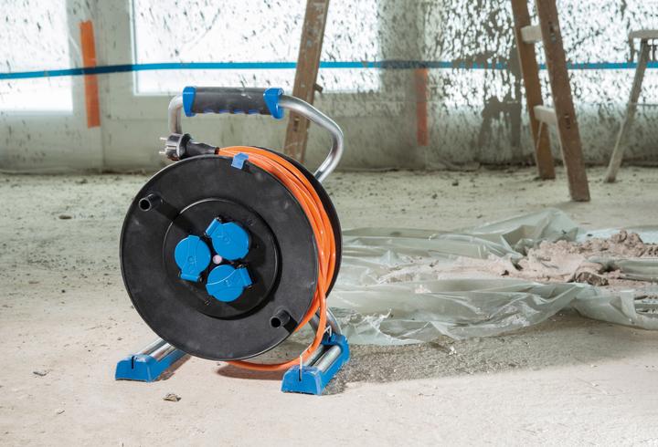 Immagine prodotto As - Schwabe Avvolgicavo in plastica con USB (40 m, 1.50 mm².)