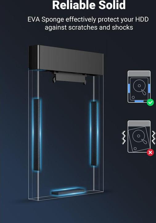 Immagine prodotto Ugreen Custodia per SSD SATA (2.5")