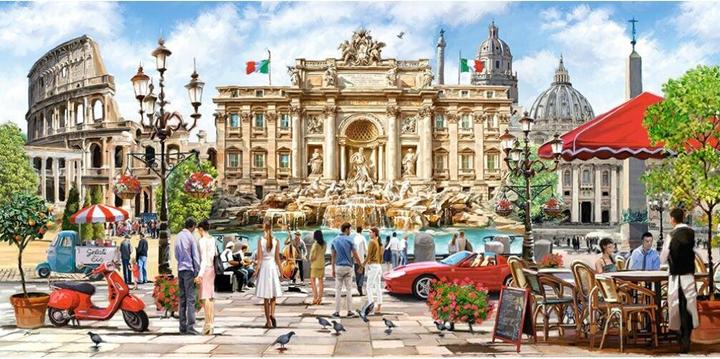 Produktbild Castorland Splendor of Rome Jigsaw puzzle 4000 pc(s) City (4000 Teile)