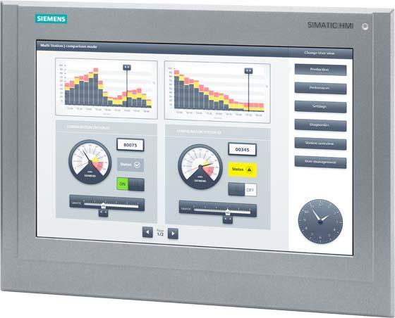 Produktbild Siemens SIMATIC HMI TP1500 Comfort Panel Touchbedienung 15 Widescreen-TFT-Display - TFT