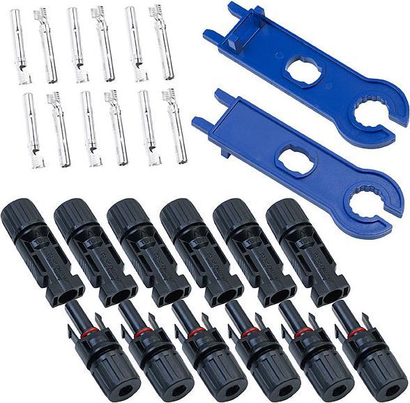 Produktbild Revolt Solarpanel-Stecker-Anschluss-Set (Solaranlage Montagematerial)