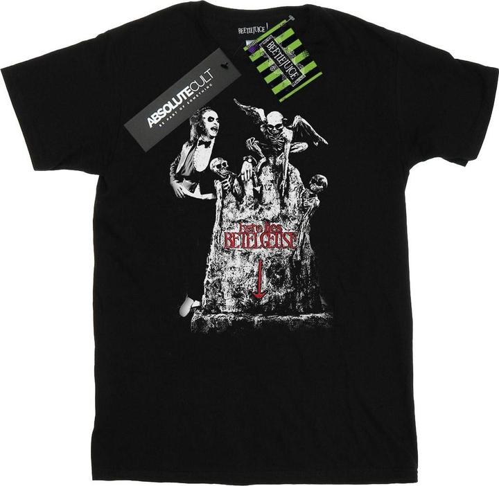 Beetlejuice Friedhofspose TShirt