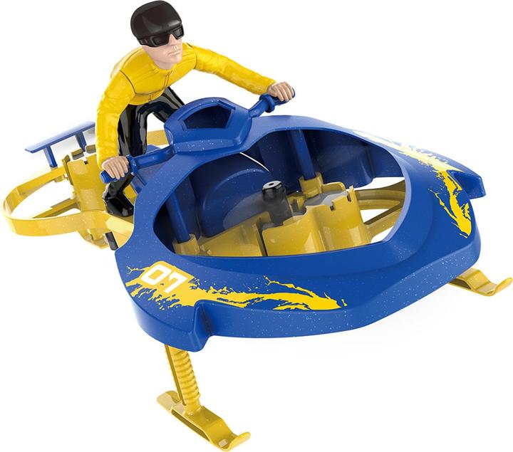 Actual product image Amewi Extreme Air Cycle Drone RTF blue/yellow incl. control wristband (7 min)