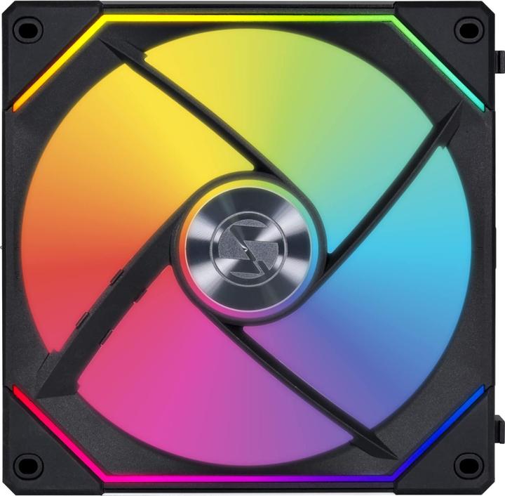 Actual product image Lian-Li UNI FAN SL-INF 140 ARGB PWM fan - 140 mm, black (140 mm, 1 x)