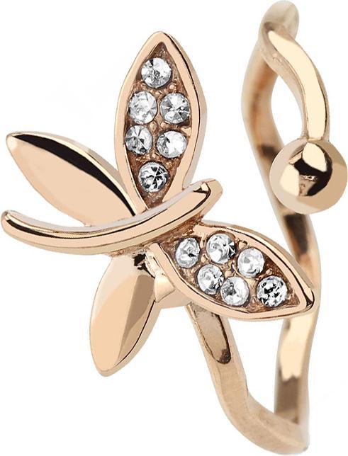 Immagine prodotto Star Piercing Anello in oro rosa con farfalla (57)