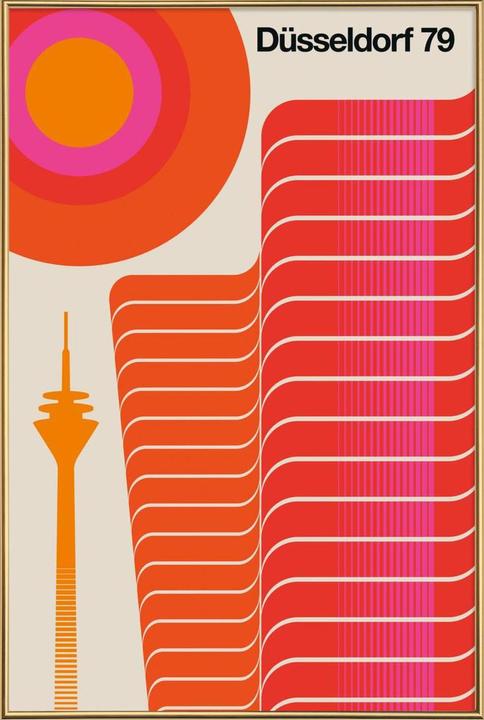 Produktbild Juniqe Düsseldorf 79 (30 x 45 cm)