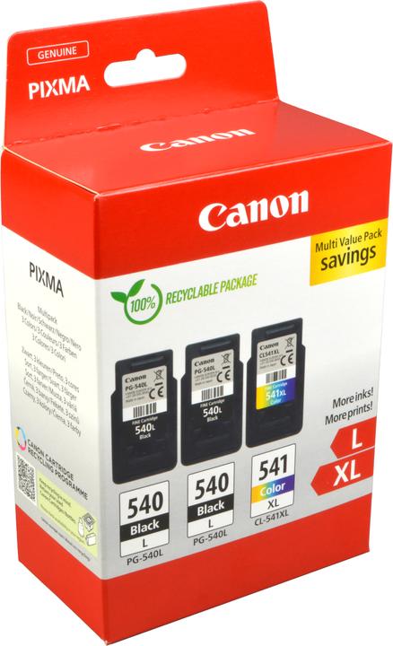 Canon PG-540L/CL-541XL (M, C, Y, BK)