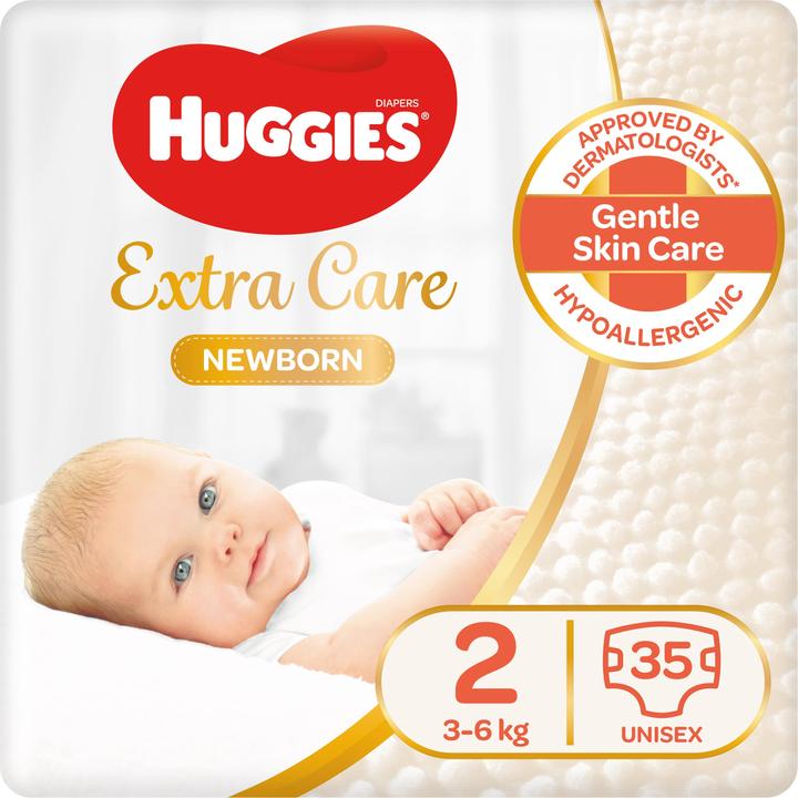 Huggies Windeln Newborn (Gr. 2, Monatsbox, 210 Stück)
