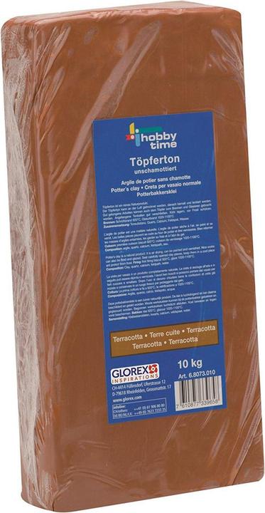 Produktbild Glorex Töpferton Terracotta
