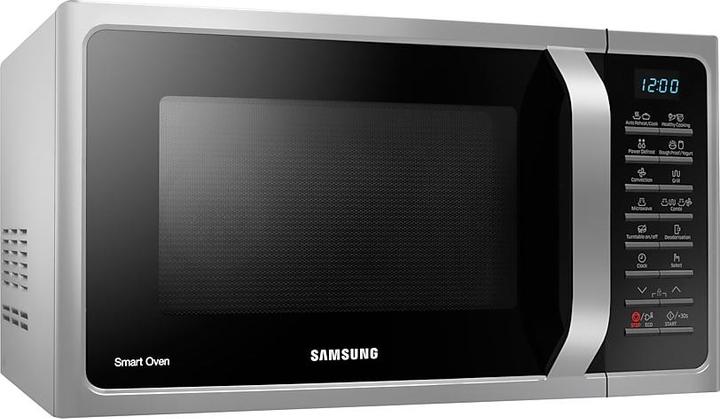 Produktbild Samsung MC28H5015CS Mikrowellenherd Flaches Gerät Kombi-Mikrowelle 28 L 900 W Silber (28 l)