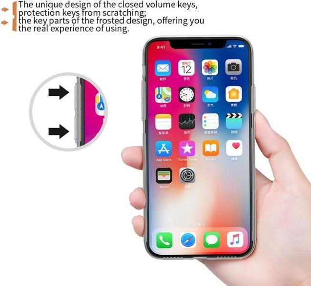 Actual product image Nillkin Nature Soft Series (Apple iPhone X)