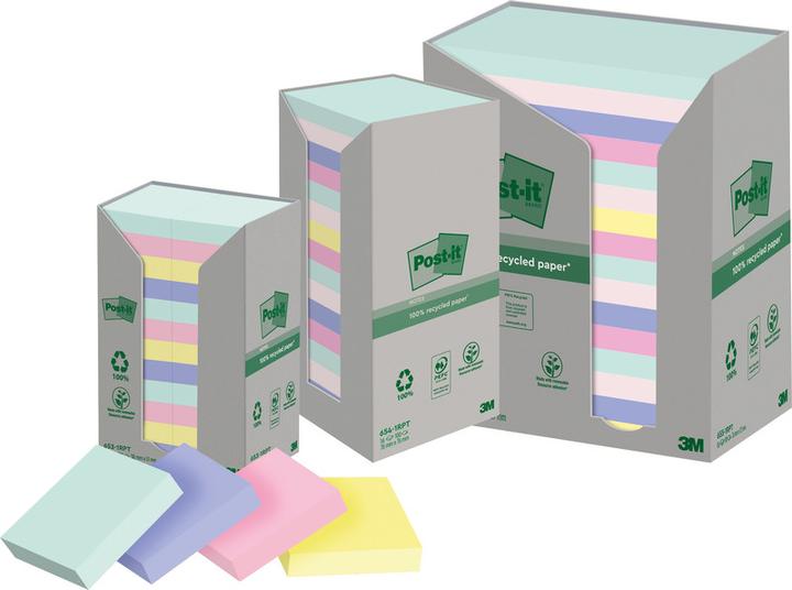 Immagine prodotto Post-it Recycling Notes (127 x 76 mm)