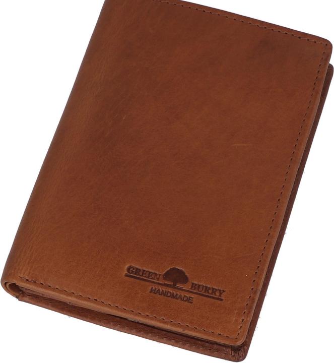 Actual product image Greenburry Newport Geldbörse RFID Schutz Leder 9 cm