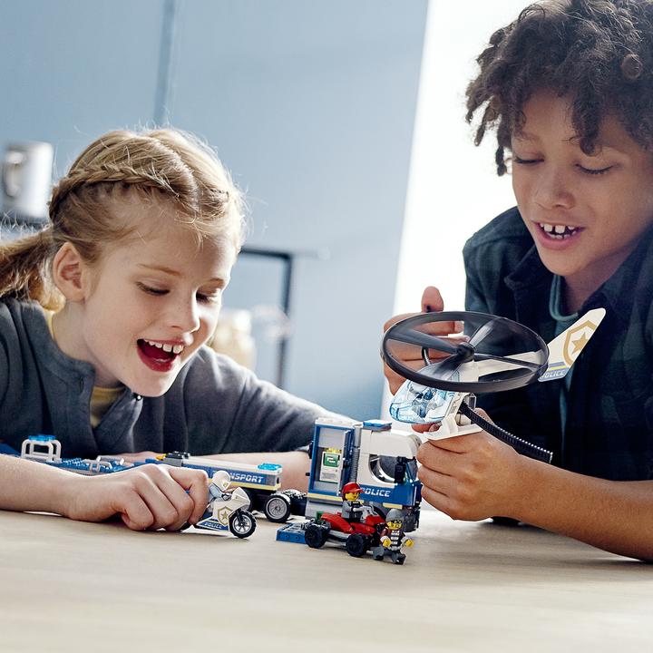 Produktbild LEGO Polizeihubschrauber-Transport (60244, LEGO City)