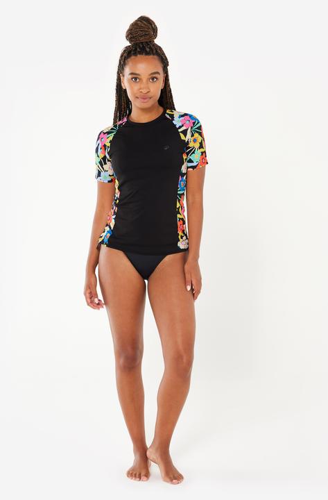 Image du produit Olaian T-shirt anti uv surf manches courtes Femme - Kanika noir (XS)