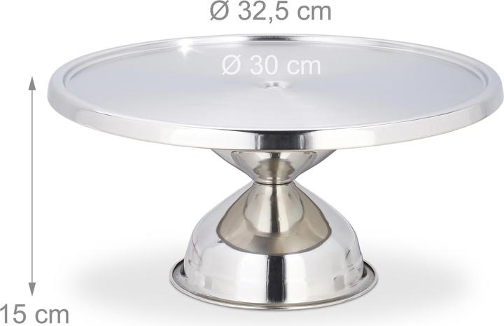 Immagine prodotto Relaxdays Tortiera, in Acciaio Inox