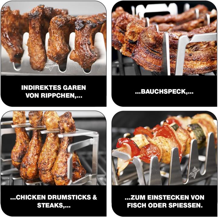 Actual product image Bavarian Rescher Grill Rack Set