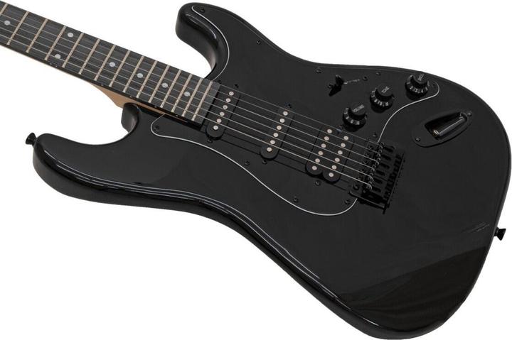 Produktbild Dimavery ST-312 E-Gitarre, schwarz/schwarz (E-Gitarre)
