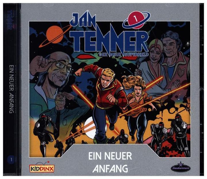 Actual product image Jan Tenner.01 A new beginning,CD (Wilfried Herbst, Kaspar Eichel, Thomas Kästner, Sarah Riedel, Marianne Gross, Jan Tenner, Olivia Büschken, Lutz Riedel, Florian Clyde, Kevin Kraus)