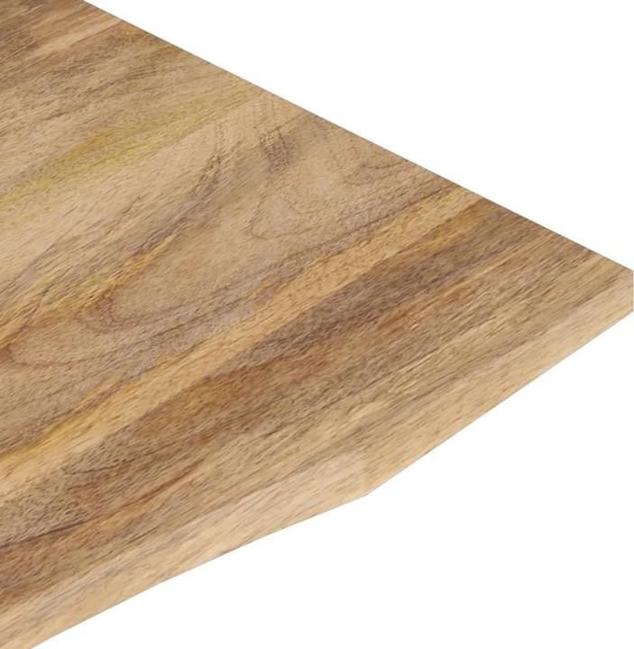 Produktbild VidaXL Schreibtischplatte Tischplatte Holzplatte mit Aussparung Massivholz Mango (80 x 60 x 2.5 cm)