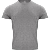 T-Shirt Clique Classic OC-T 029364, Bio-Baumwolle, grau meliert, Grösse L (L)