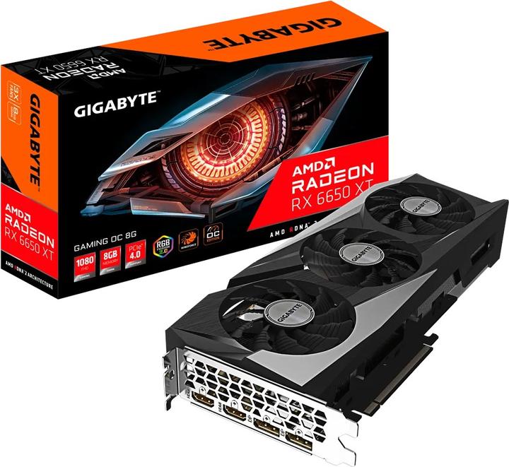 Produktbild Gigabyte Radeon RX 6650 XT GAMING OC (8 GB)