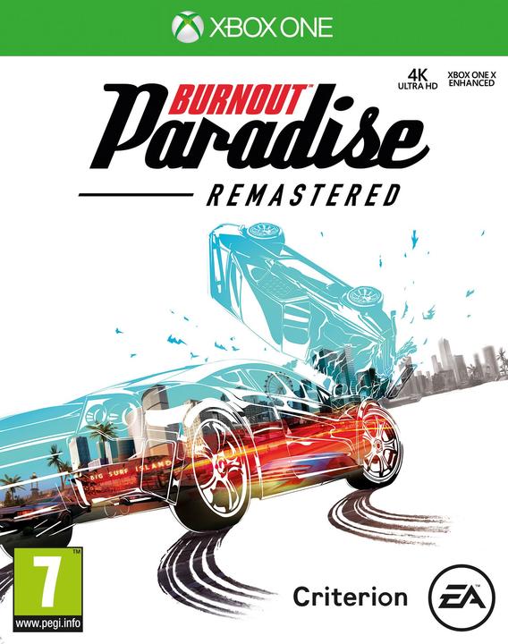 Actual product image EA Games Microsoft Burnout Paradise Remastered, Xbox One Revised (Xbox One S, EN)