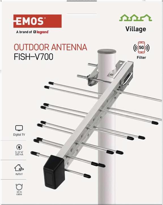 Image du produit Emos J0806 (DVB-T / -T2, LTE)