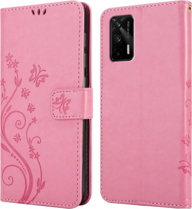 Image du produit Cadorabo Housse Flower Book pour Realme GT / GT Neo 2T / Q3 PRO (Realme GT Neo 2T, Realme Q3 Pro 5G)